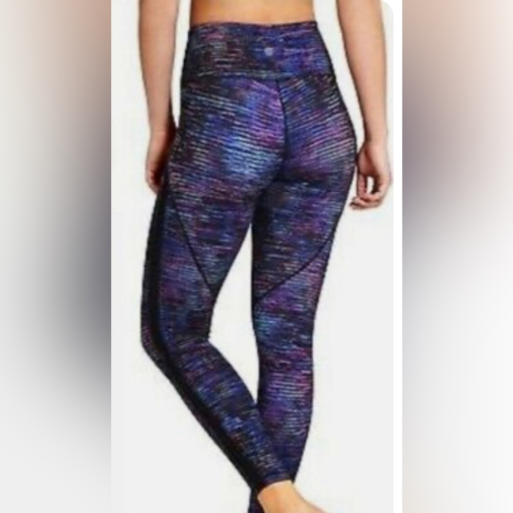 Athleta Interstellar High Rise Mesh Tight Leggings Size Small